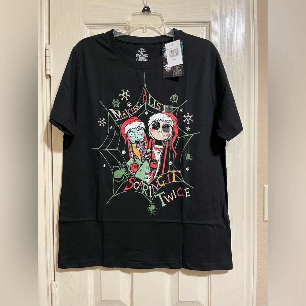 Disney Tim Burton's The Nightmare Before Christmas Graphic T
